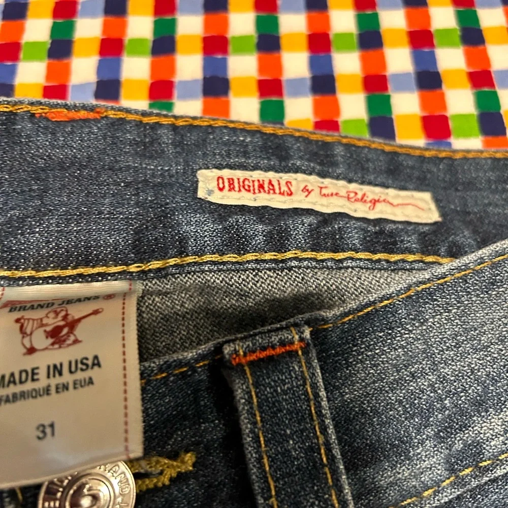 Mens true religion Ricky jeans 31x29